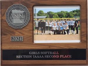 Girls Softball Section 7AAAA Second Place 2024